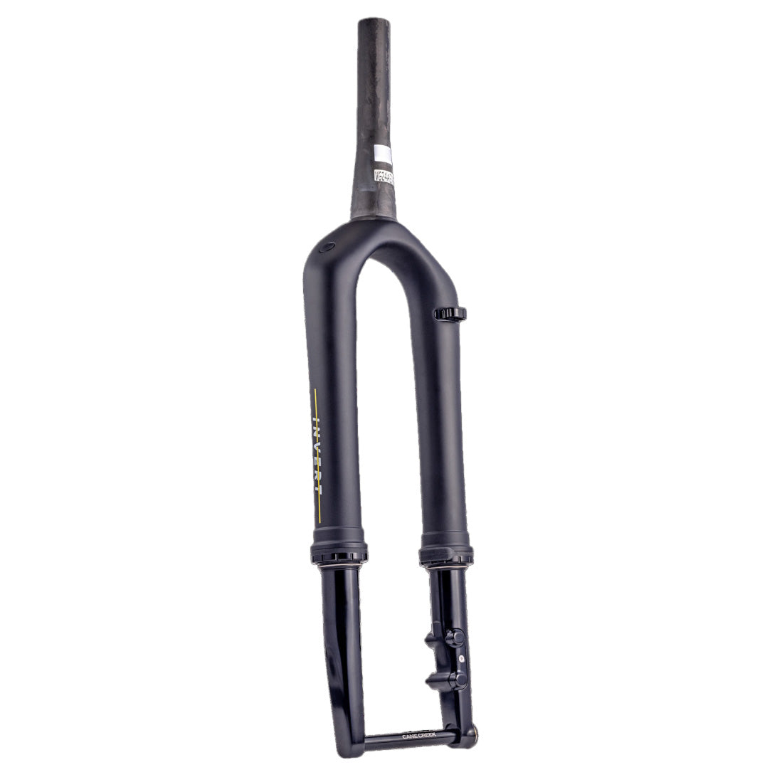 Invert CS Gravel Suspension Fork - 700c 40 mm 12 x 100 mm 45 mm Offset Climb Switch Matte BLK - Bicycle Warehouse
