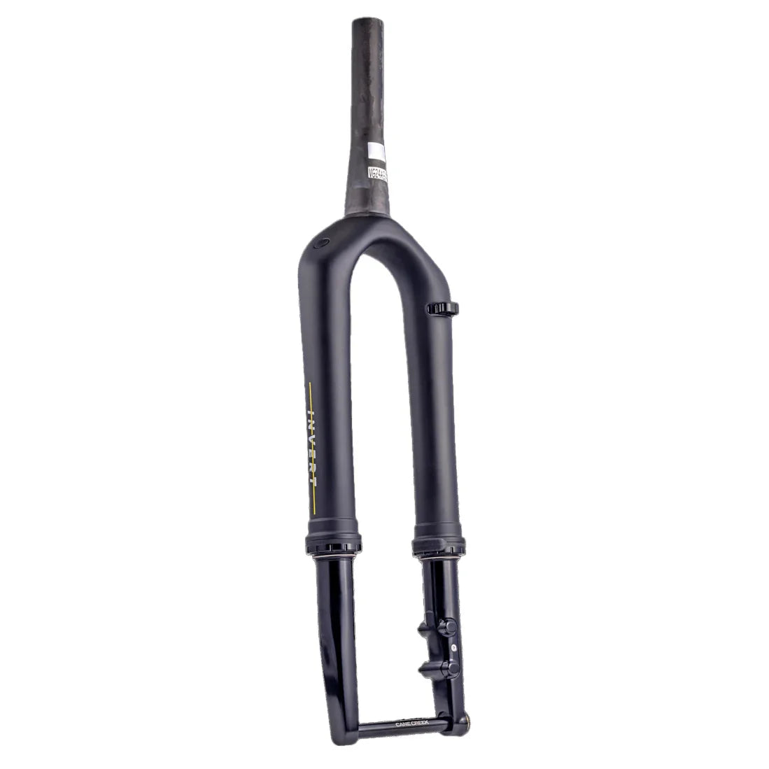 Invert CS Gravel Suspension Fork - 700c 40 mm 12 x 100 mm 45 mm Offset Climb Switch Matte BLK - Bicycle Warehouse