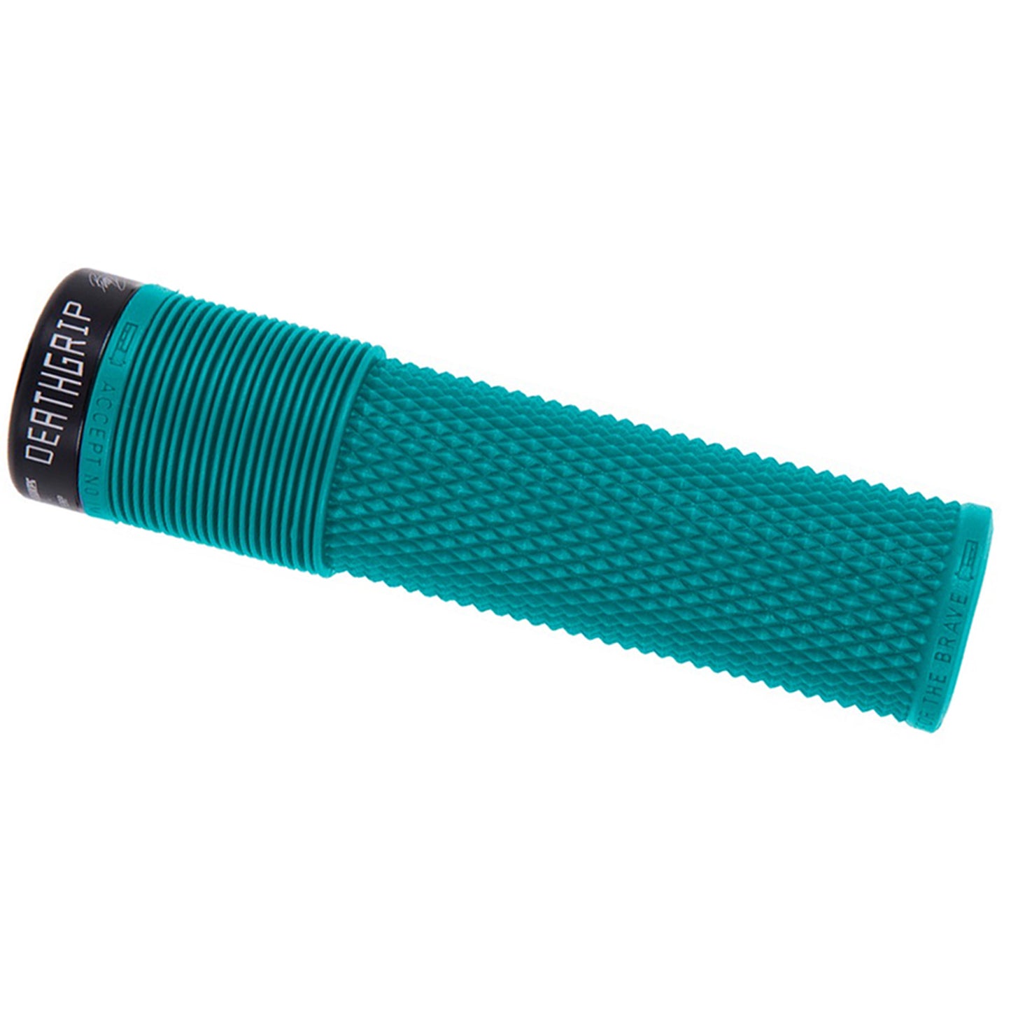 Brendog Flangeless DeathGrip Thin - Turquoise - Bicycle Warehouse