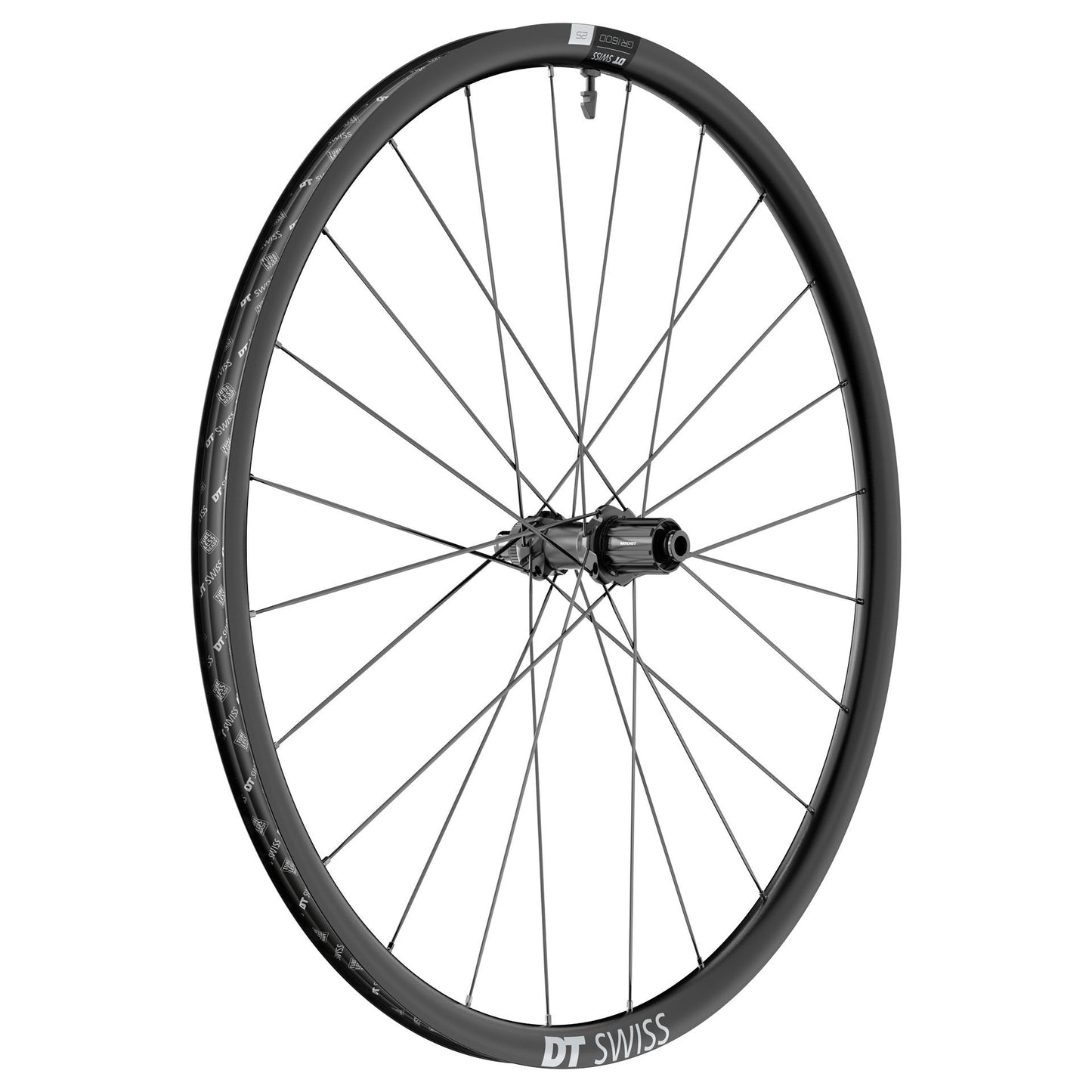 GR 1600 Spline 25 Rear Wheel - 700 12 x 142mm Center-Lock HG 11 BLK - Bicycle Warehouse