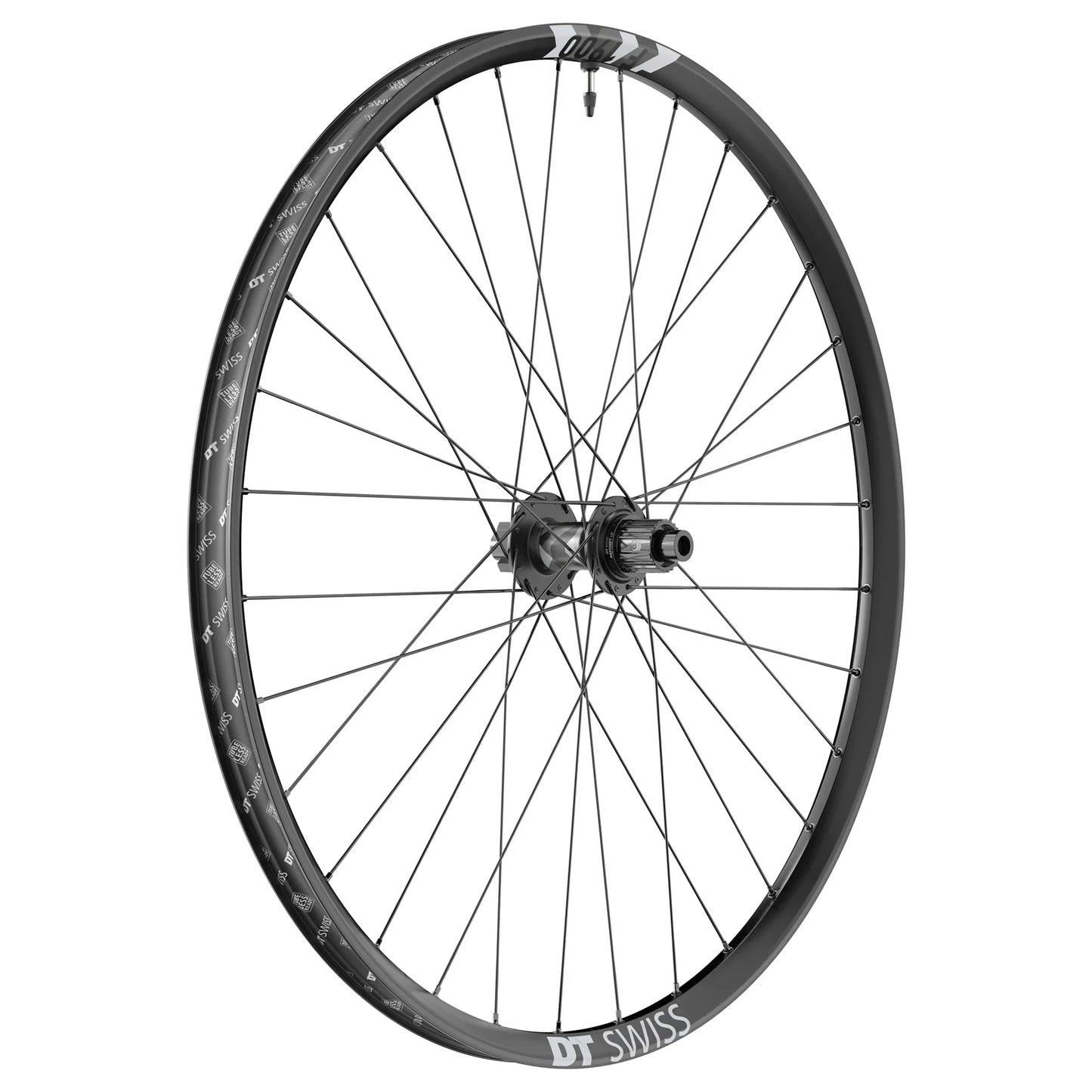 F 1900 Classic Rear Wheel - 27.5" 12 x 148mm 6-Bolt Micro Spline Ratchet LN 18 BLK - Bicycle Warehouse
