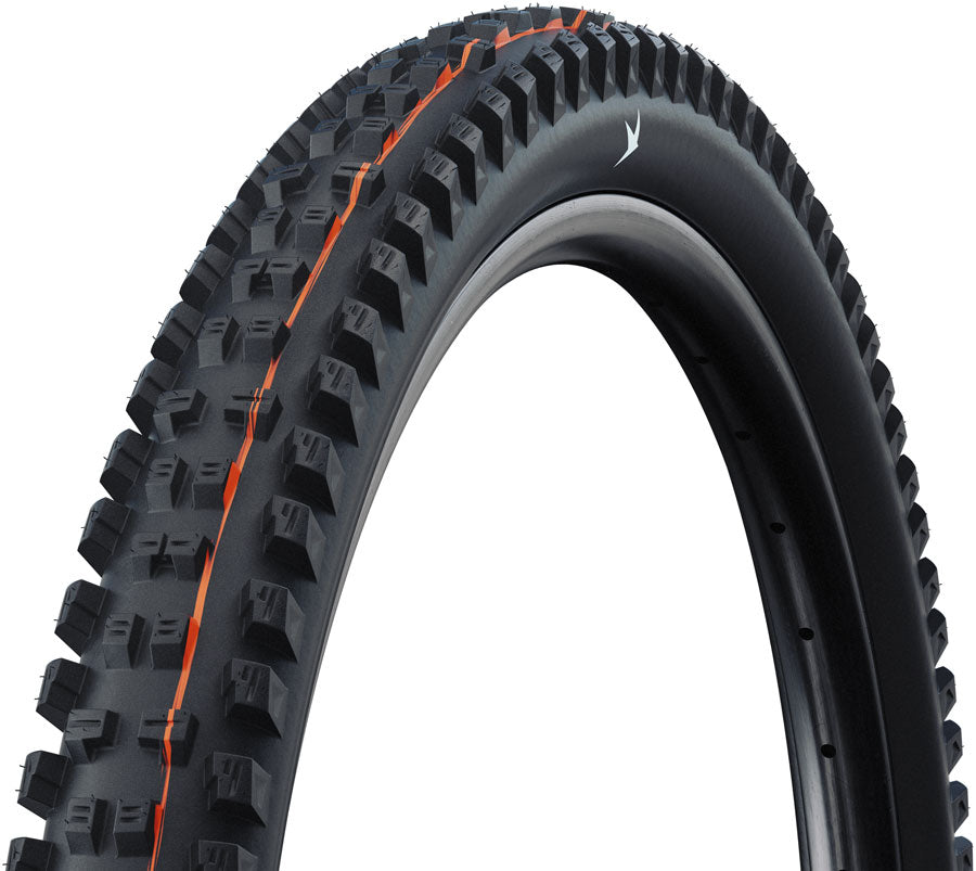 Schwalbe Tacky Chan Tire - 27.5 x 2.40 Tubeless Folding BLK Standard Gravity Soft E-50