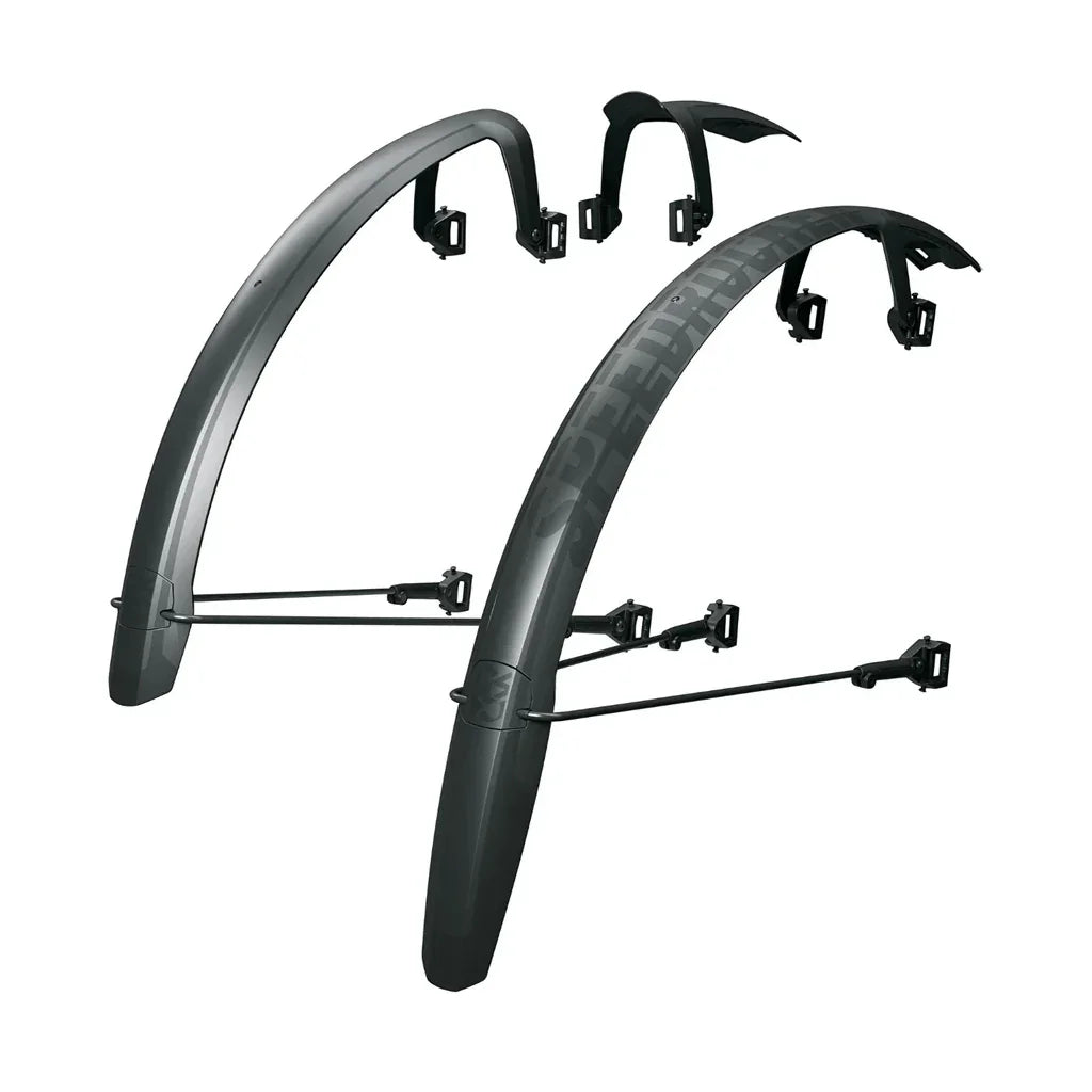 Speedrocker XL Fender Set - 700 x 40-52mm Black - Bicycle Warehouse