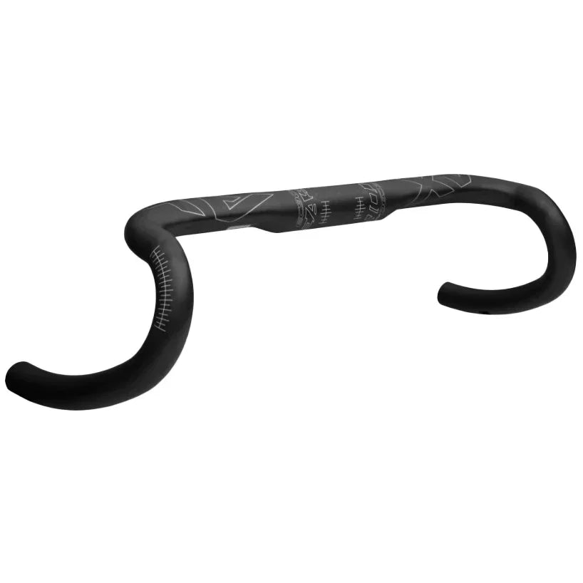 EC90 AX Drop Handlebar - Carbon 31.8mm 46cm Di2 Internal Routing BLK - Bicycle Warehouse