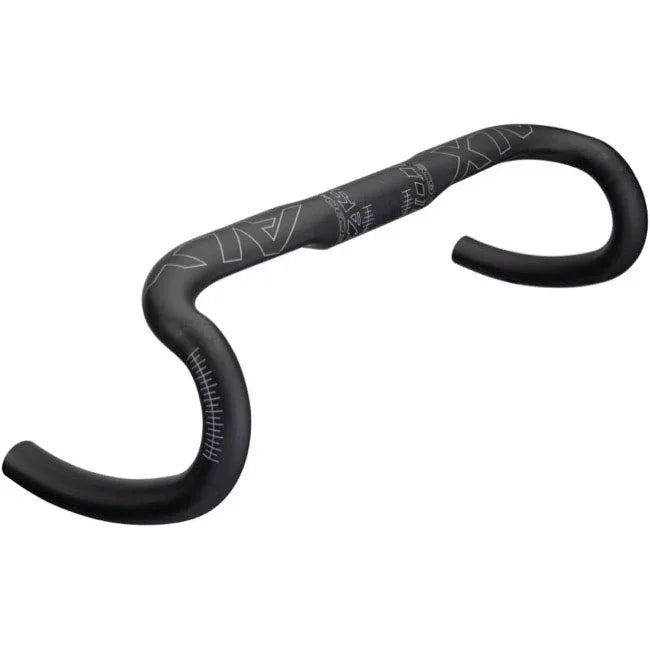 EC90 ALX Drop Handlebar - Carbon 31.8mm 38cm Di2 Internal Routing BLK - Bicycle Warehouse