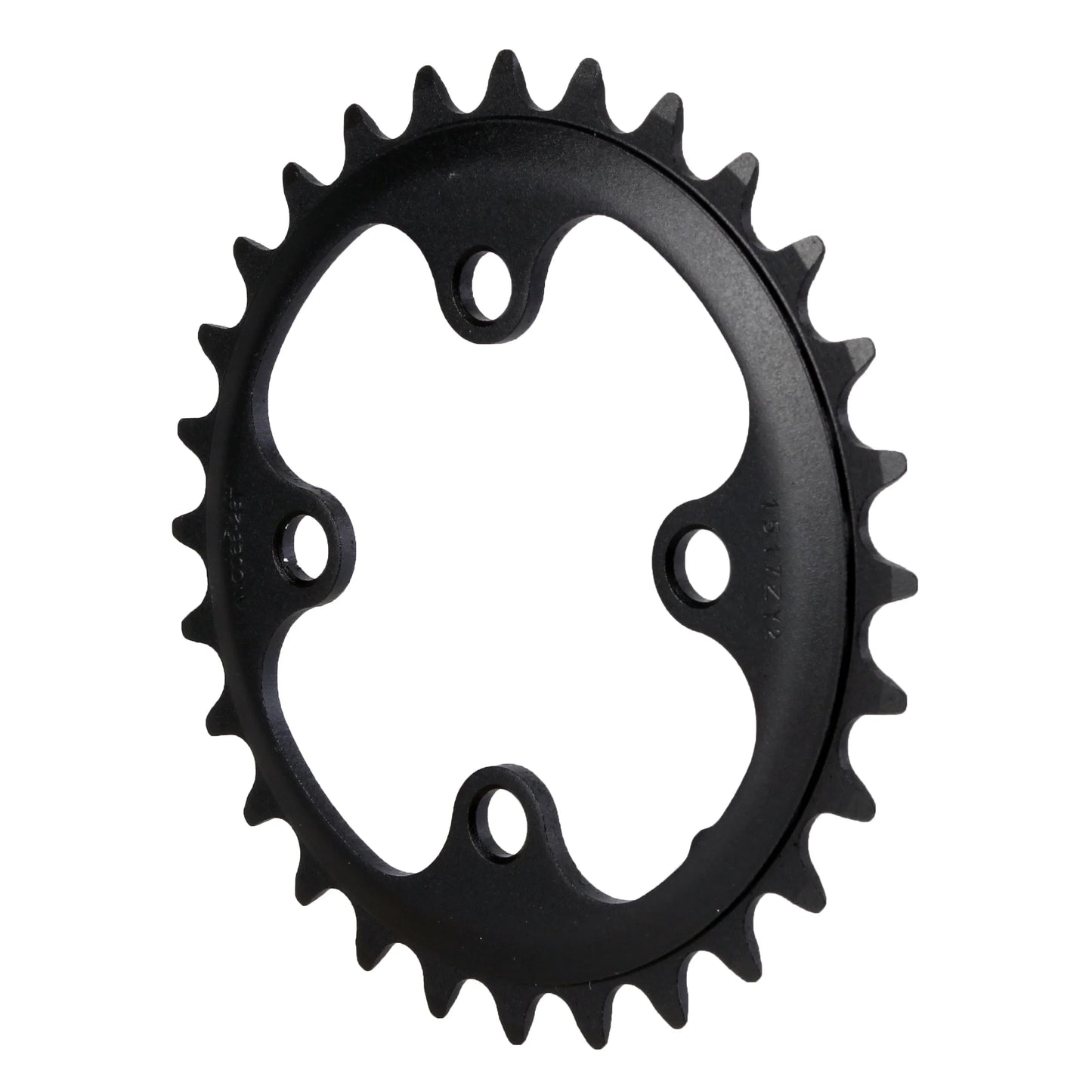 Mtn 10sp Chainring 64BCDx28T Shim/SRAM (D-10) - Blk - Bicycle Warehouse