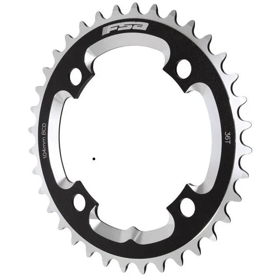 DH 3mm Chainring 104BCD x 36T - Black - Bicycle Warehouse