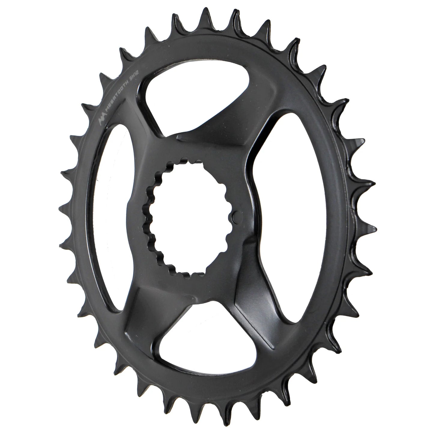 Full Speed Ahead Comet MegaTooth Direct Mount Chainring - 30t Direct Mount For 12-Speed Shimano Hyperglide+ BLK - Bicycle Warehouse