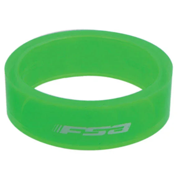 PolyCarb Headset Spacer 1-1/8"x10mm Green 10/Count - Bicycle Warehouse
