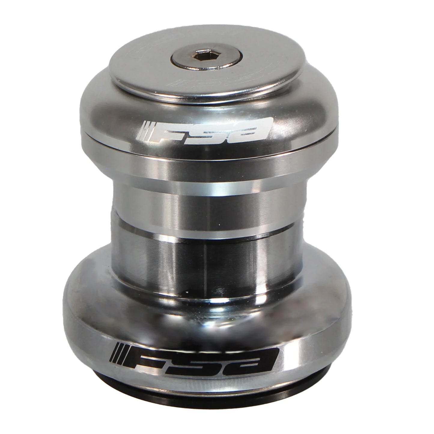 Full Speed Ahead The Pig DH Pro 1-1/8" Threadless Headset Silver - Bicycle Warehouse