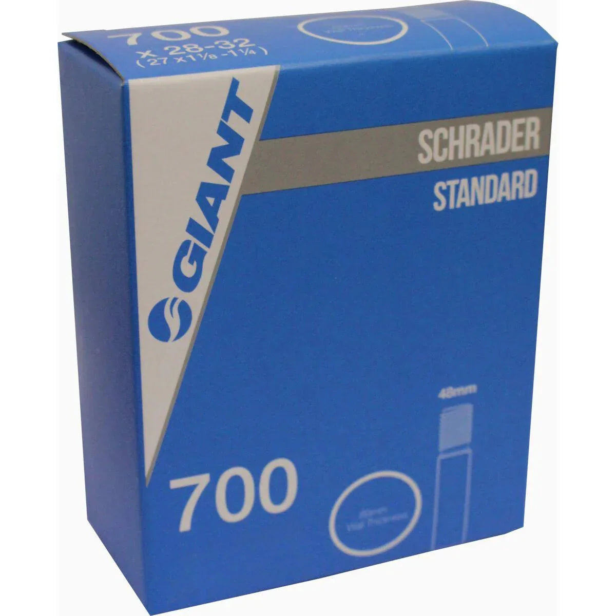 giant bicycle tire tubes Giant BIcycles 700c Standard Schrader Valve Bike Tube