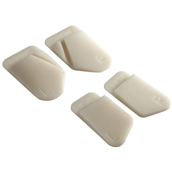 Red Gel Handlebar Lever Transition Pads - Bicycle Warehouse