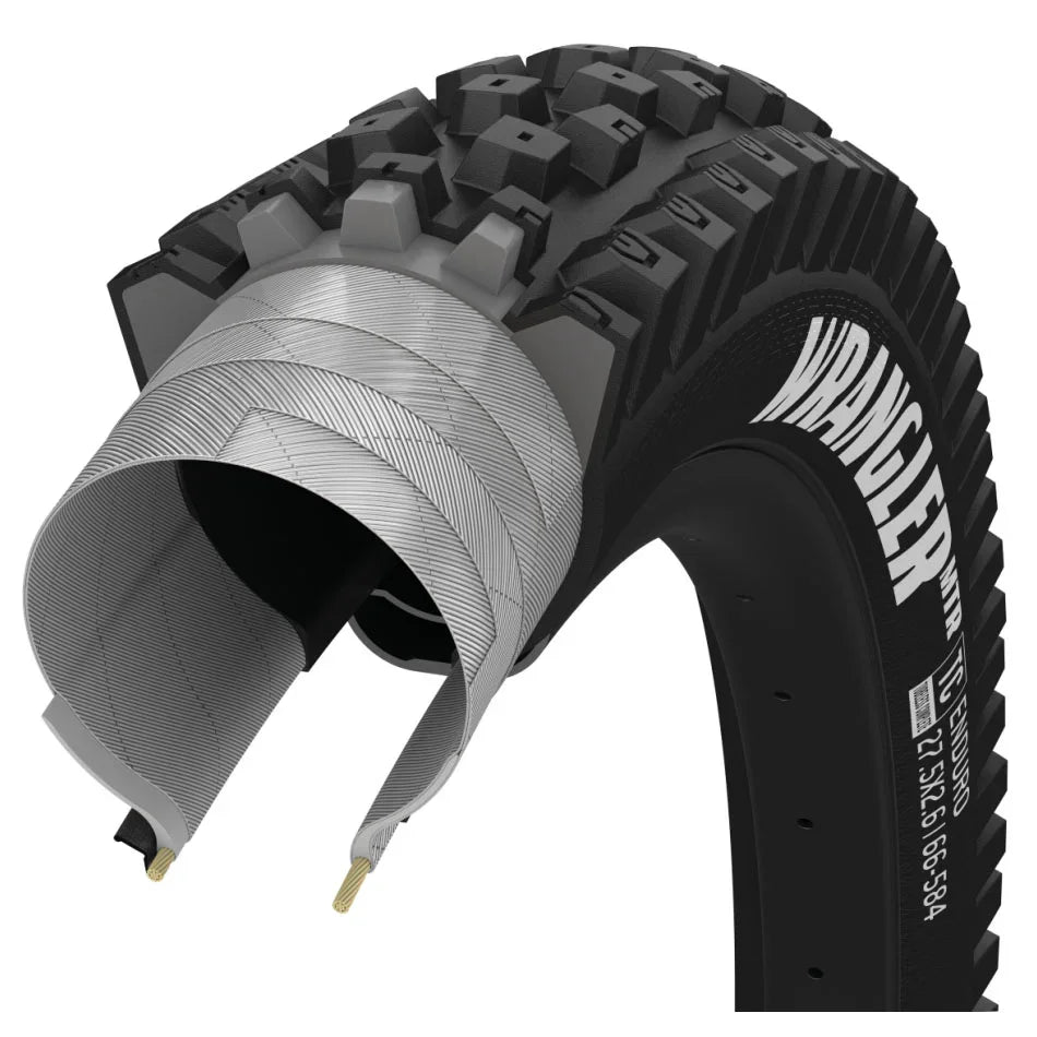 Wrangler MTR Enduro Tubeless 29"x2.4" Black - Bicycle Warehouse