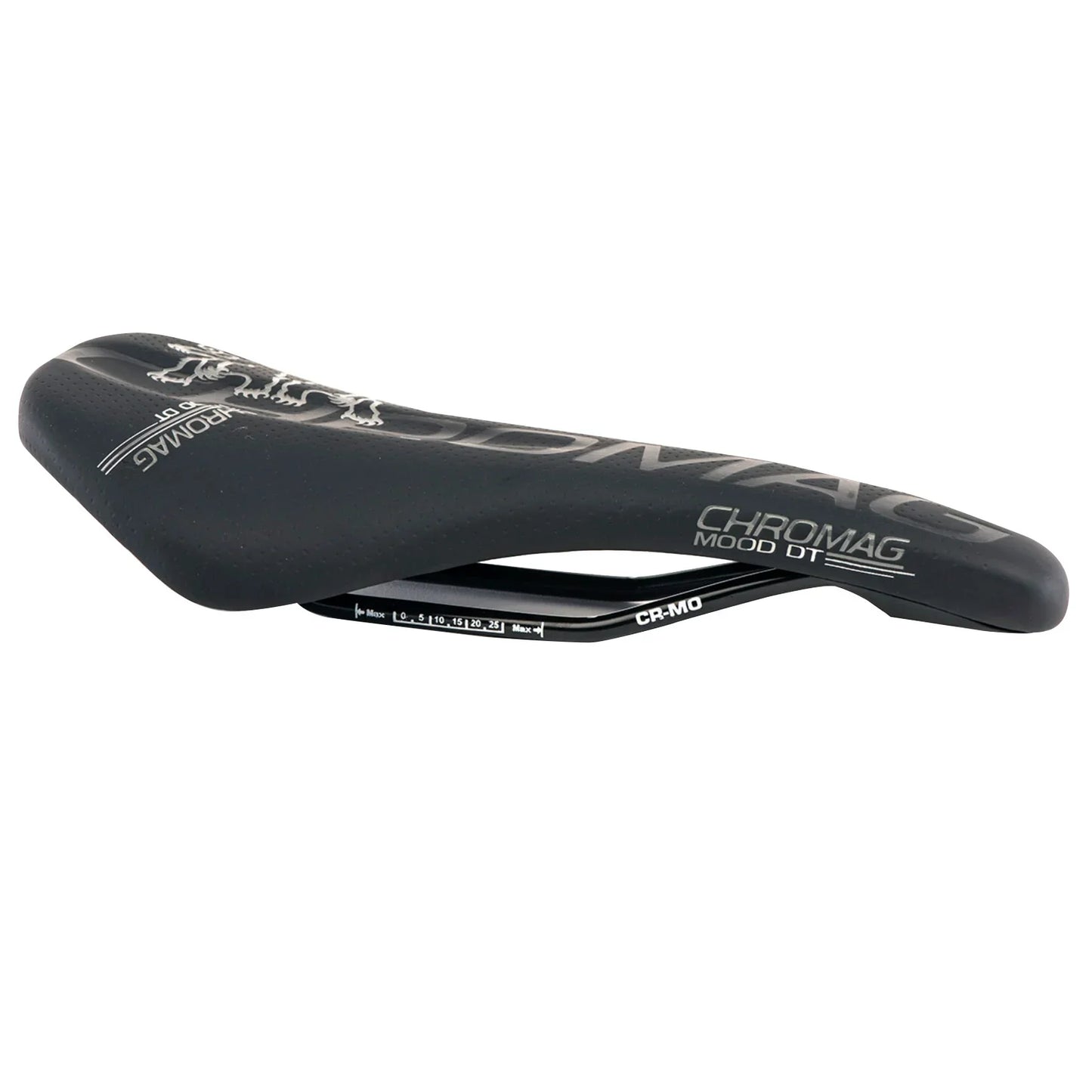 Mood DT Saddle CrMo Rails - Black/Gray - Bicycle Warehouse