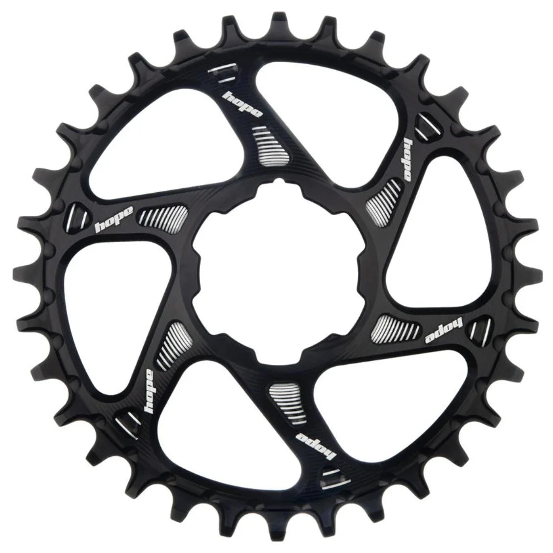 Spiderless Retainer Chainring - 32t Boost Direct Mount R22 Black - Bicycle Warehouse
