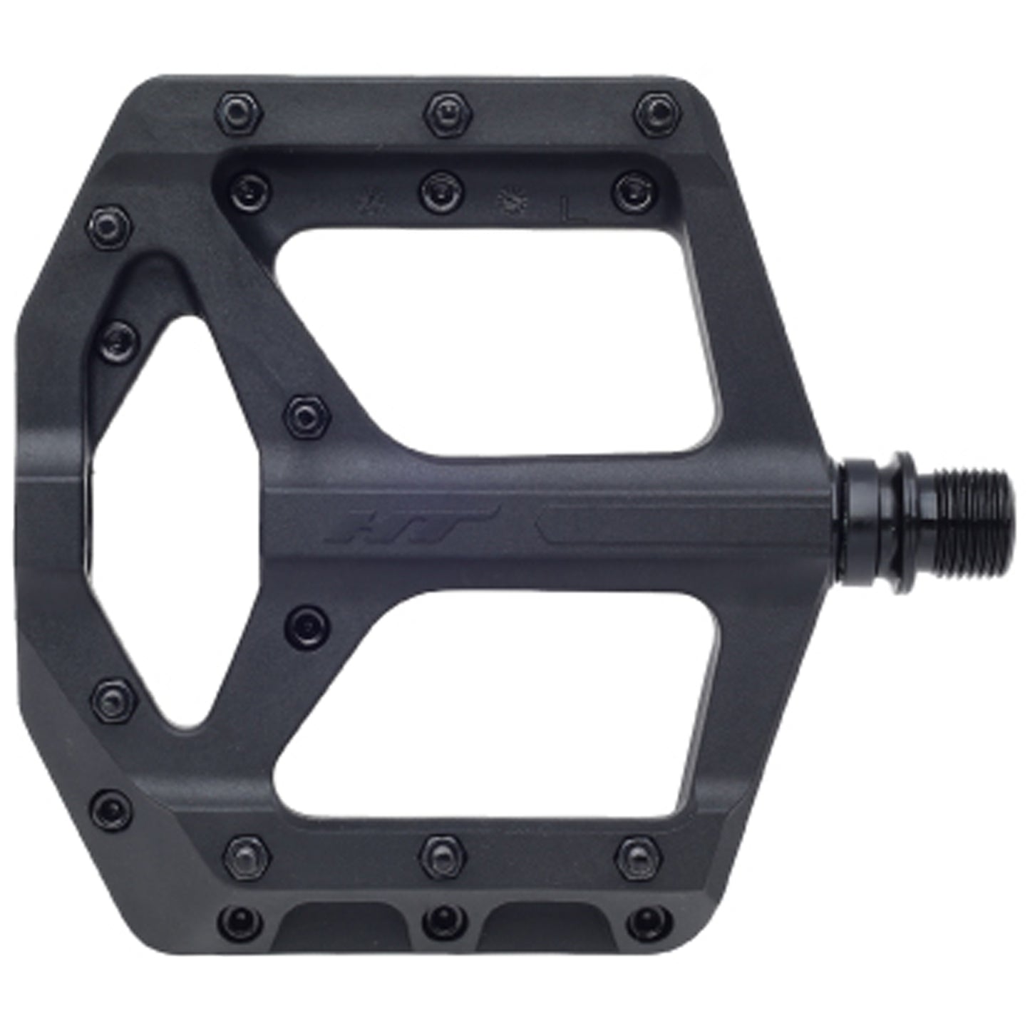 HT Components HT Pedals PA32A Platform Pedal CrMo Black - Bicycle Warehouse