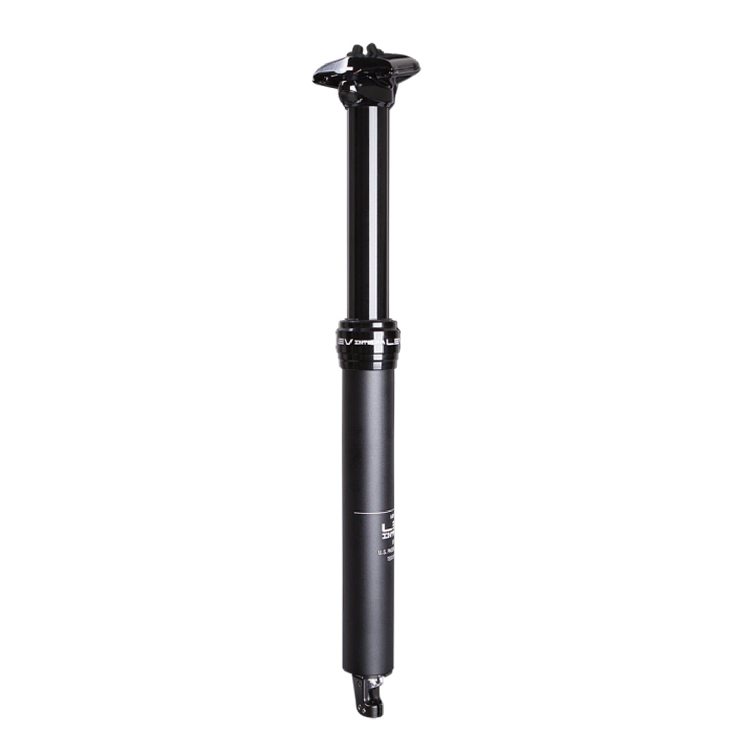 LEV Integra Dropper Seatpost - 27.2mm 65mm Black - Bicycle Warehouse
