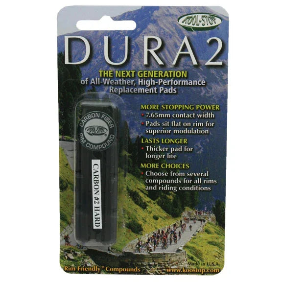 Dura 2 Road Cartridge Inserts Carbon #2 Pr - Bicycle Warehouse