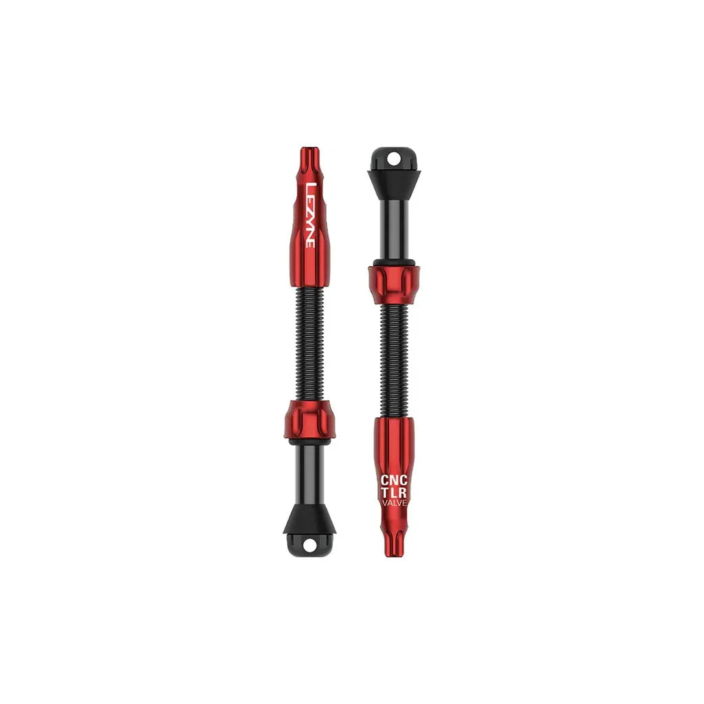 Lezyne CNC TLR Tubeless Valve Pro 60mm Pair - Bicycle Warehouse