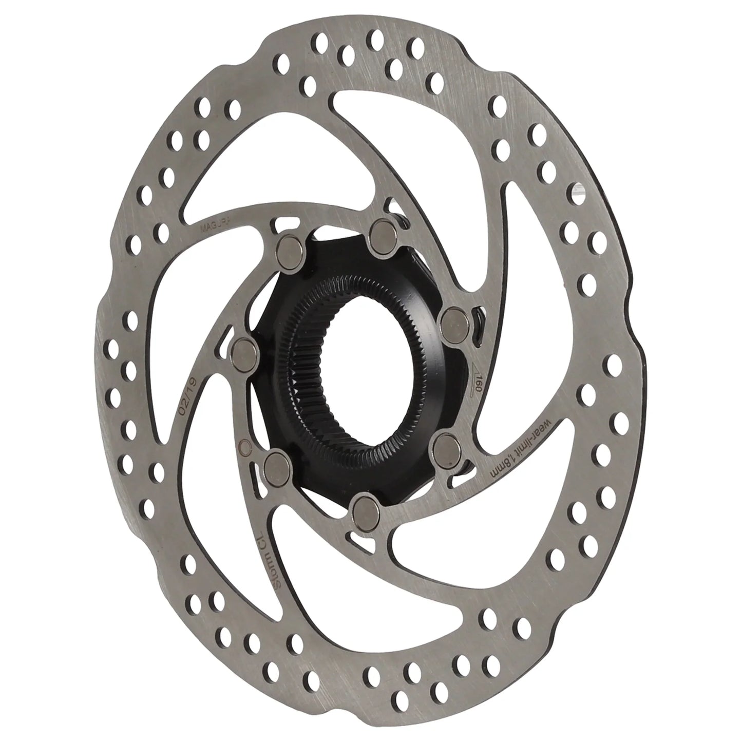 Magura 160mm Rotor CL Q/R 2.0mm Storm CL Black/Silver - Bicycle Warehouse