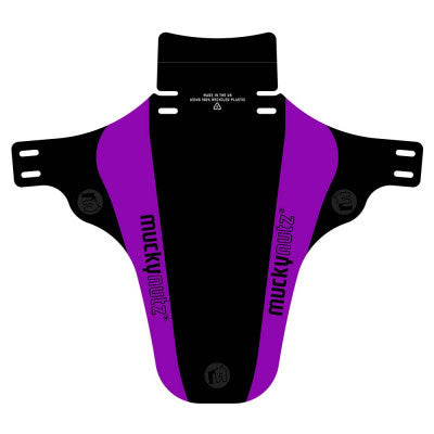 Face Fender - Purple - Bicycle Warehouse