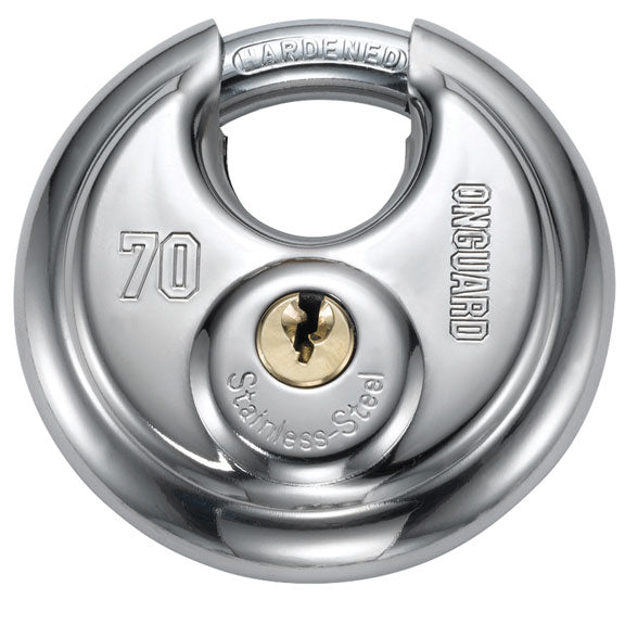 Bull Mastiff Round Keyed Padlock - Bicycle Warehouse
