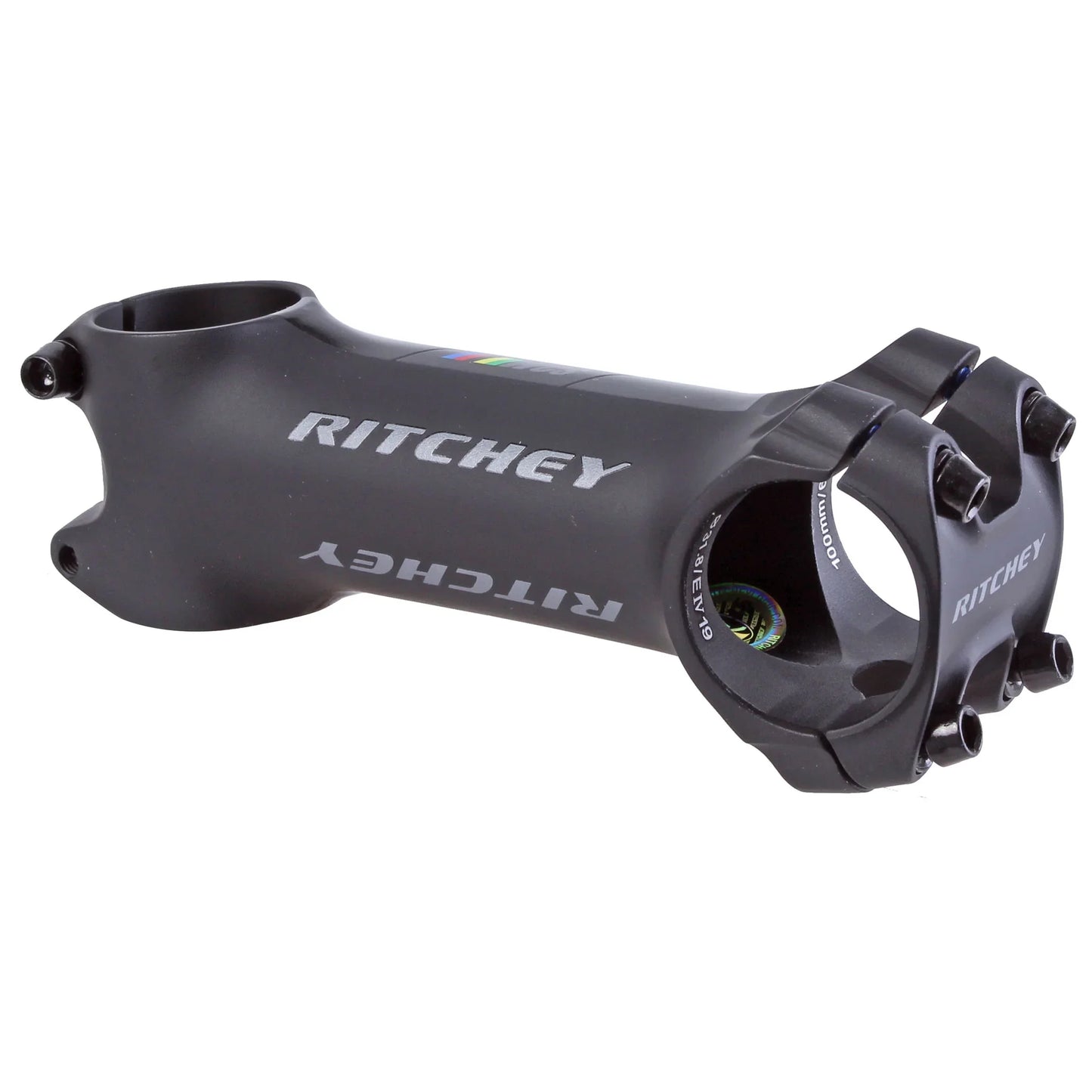 WCS C220 Stem - 110mm 31.8 Clamp +/-17 1 1/8" Aluminum Blatte - Bicycle Warehouse