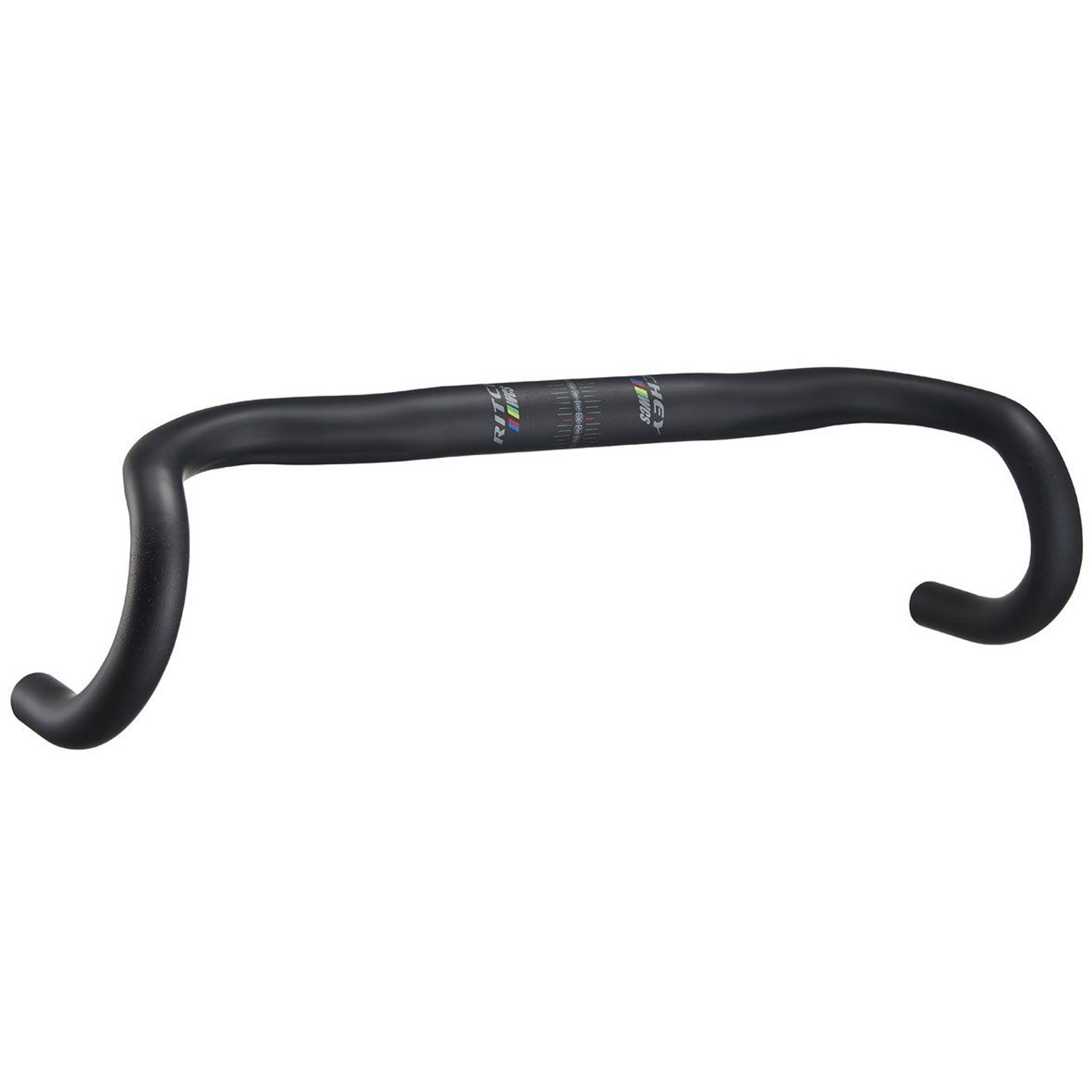 WCS Butano Drop Handlebar - Aluminum 44cm 31.8mm Black - Bicycle Warehouse