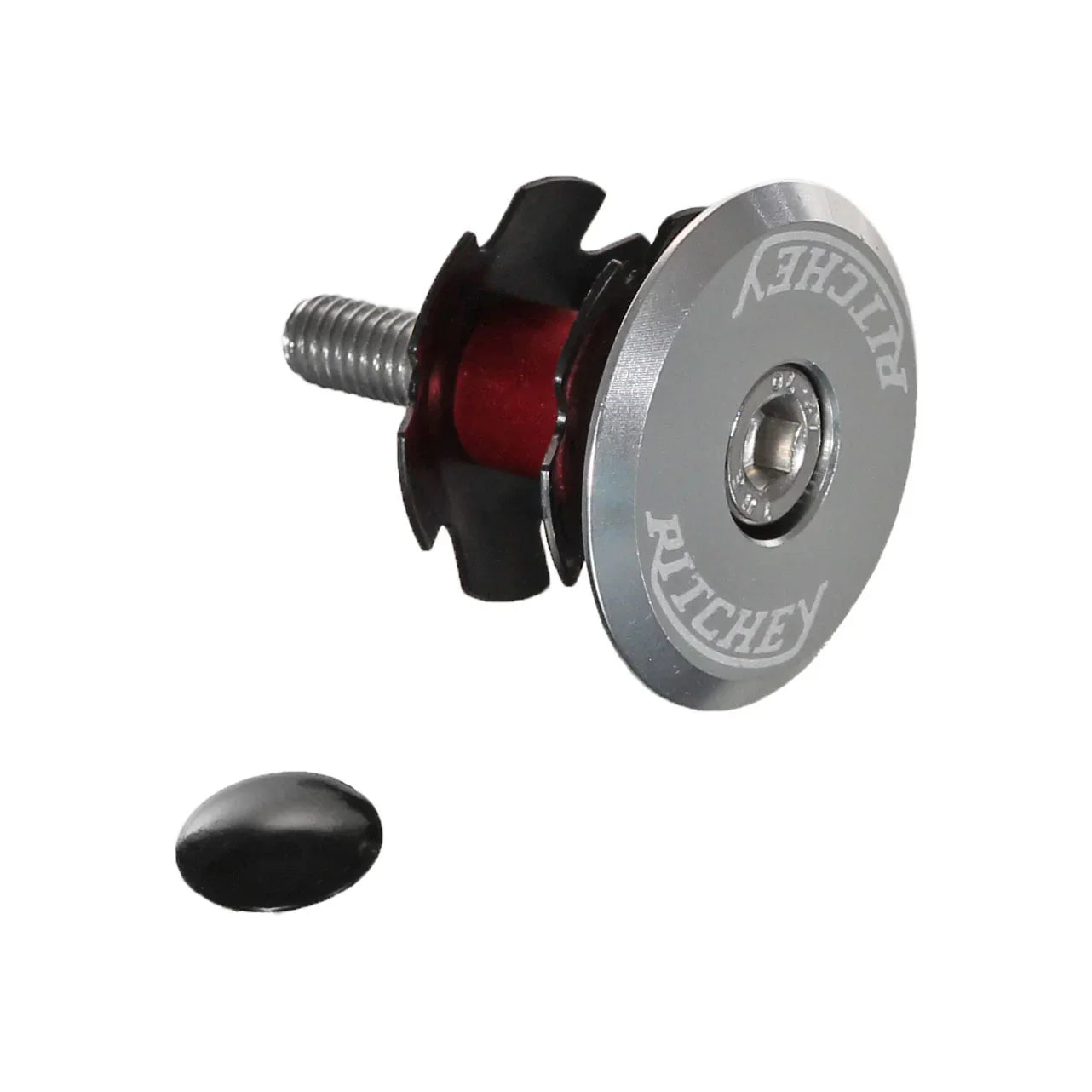 Classic Stem Top Cap with Bolt - 1-1/8" - Bicycle Warehouse