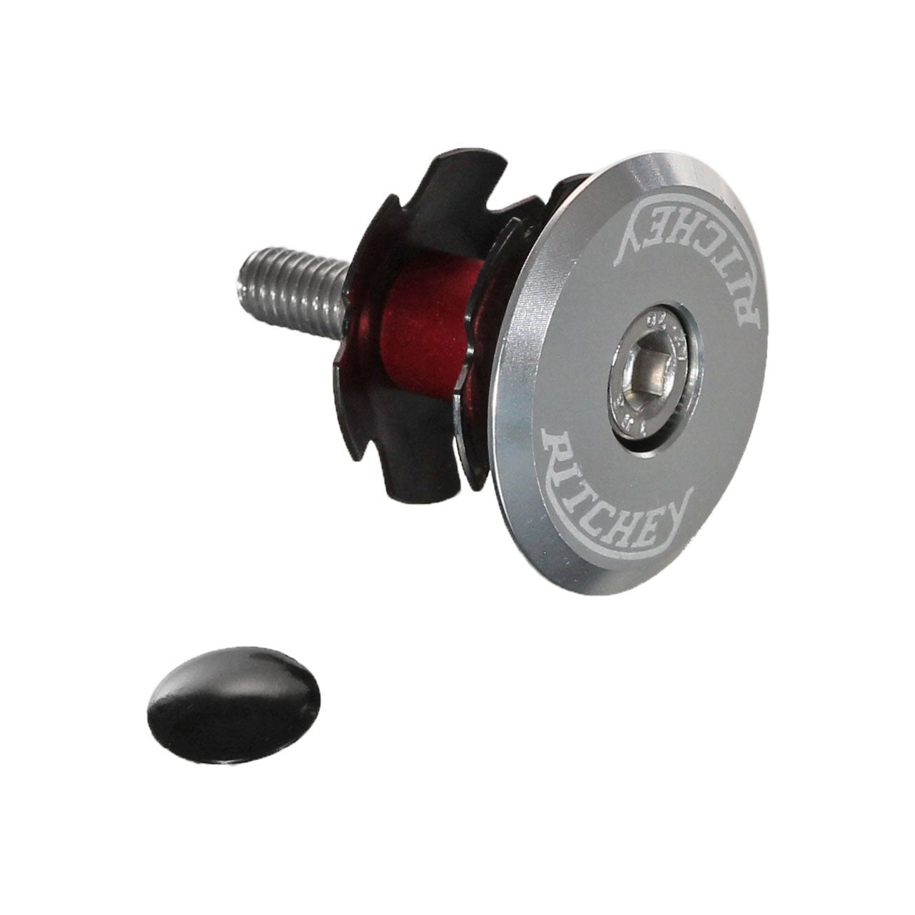 Classic Stem Top Cap with Bolt - 1-1/8" - Bicycle Warehouse