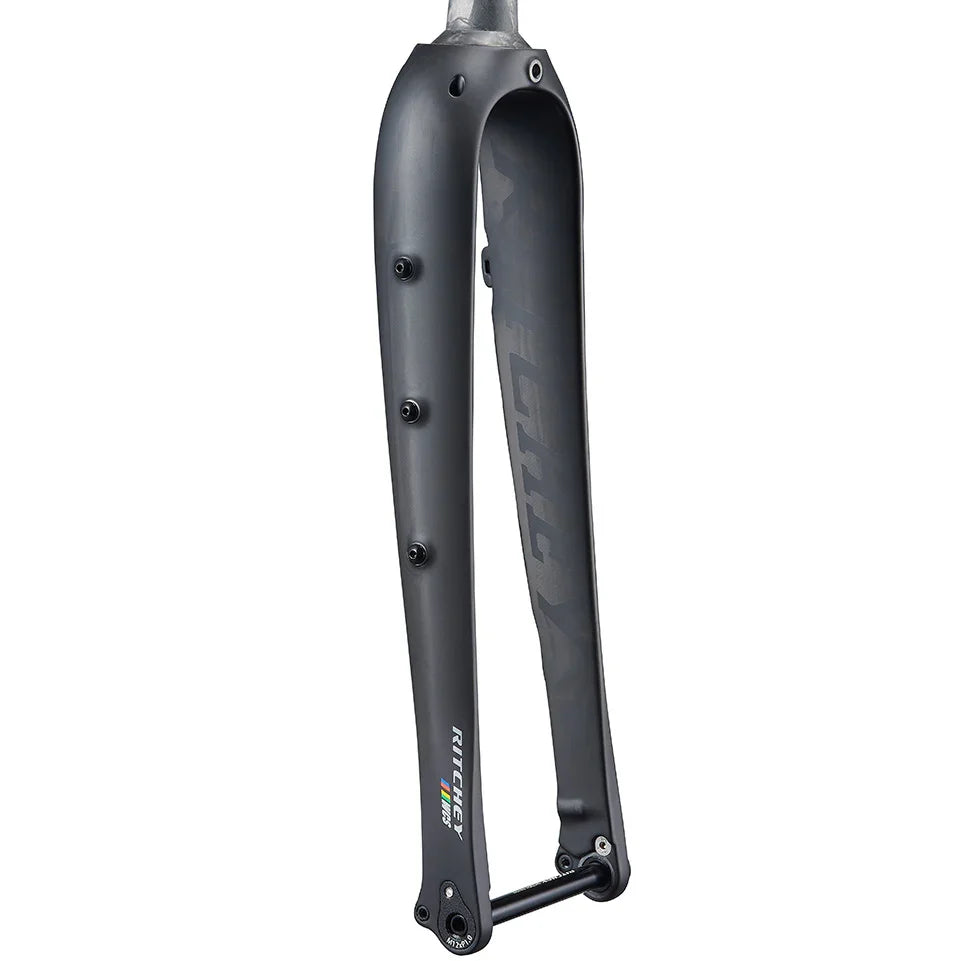 WCS Carbon Adventure Fork - 1-1/8" Tapered Thru Axle Flat Mount - Bicycle Warehouse