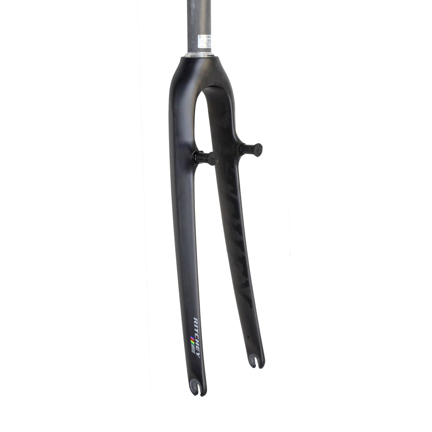 WCS Carbon Cross Fork - 1-1/8" 45mm Rake Cantilever Brake 2020 Model Matte Carbon - Bicycle Warehouse