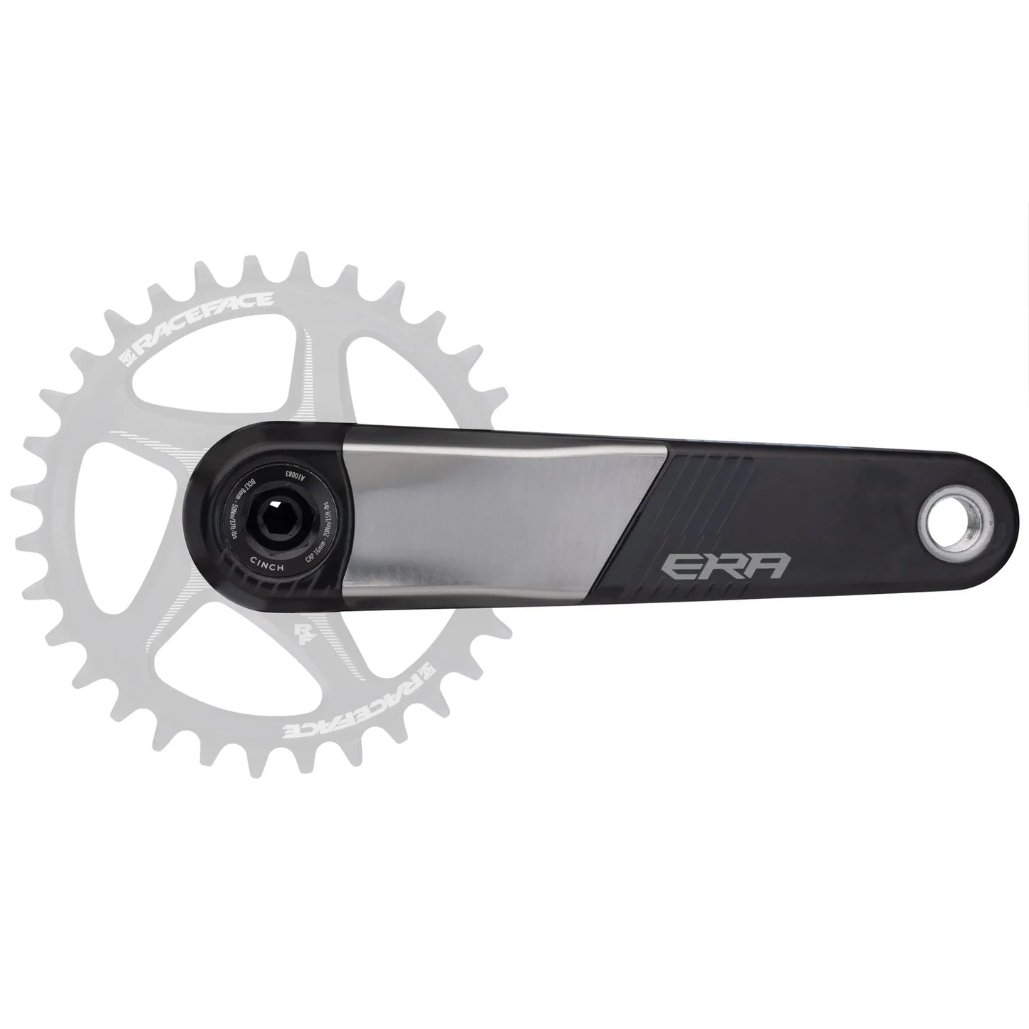 ERA Crank Arms No BB 136 BB 170mm Stealth - Bicycle Warehouse