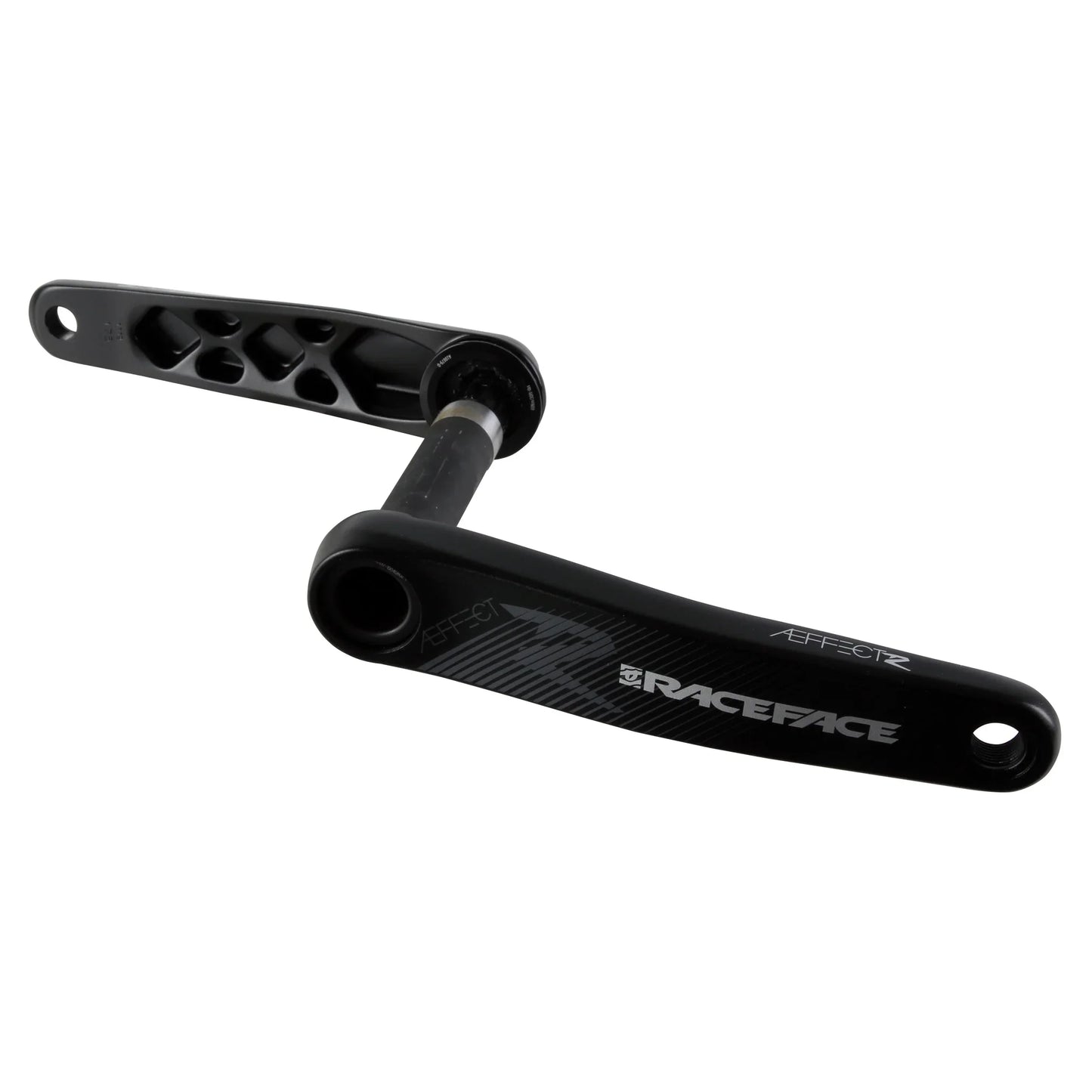 RaceFace Aeffect R Crankset - 175mm Direct Mount CINCH RaceFace EXI Spindle Interface BLK - Bicycle Warehouse