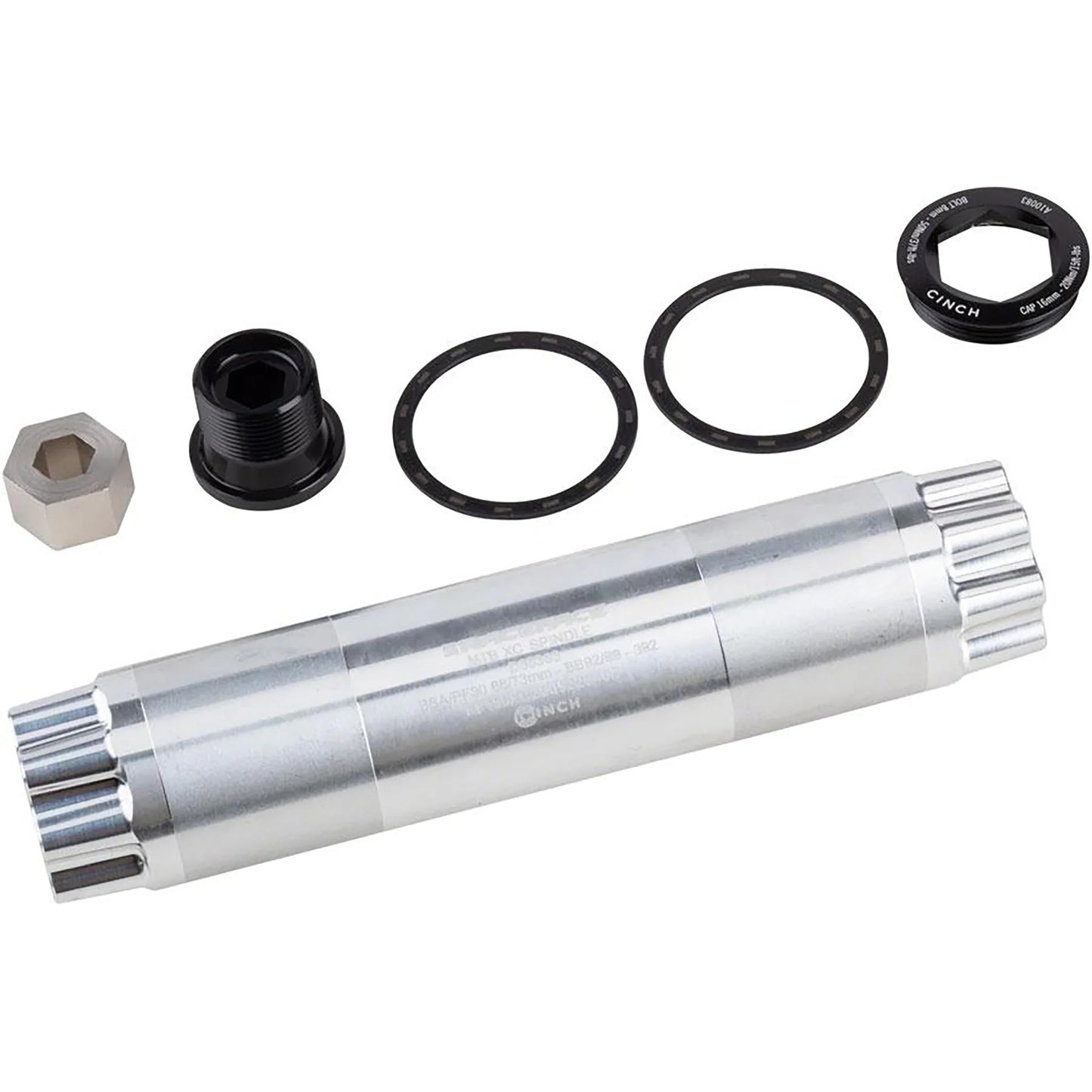 RaceFace Next SL/Next R/Turbine CINCH Spindle Kit - 30mm x 136.5mm RF136 - Bicycle Warehouse