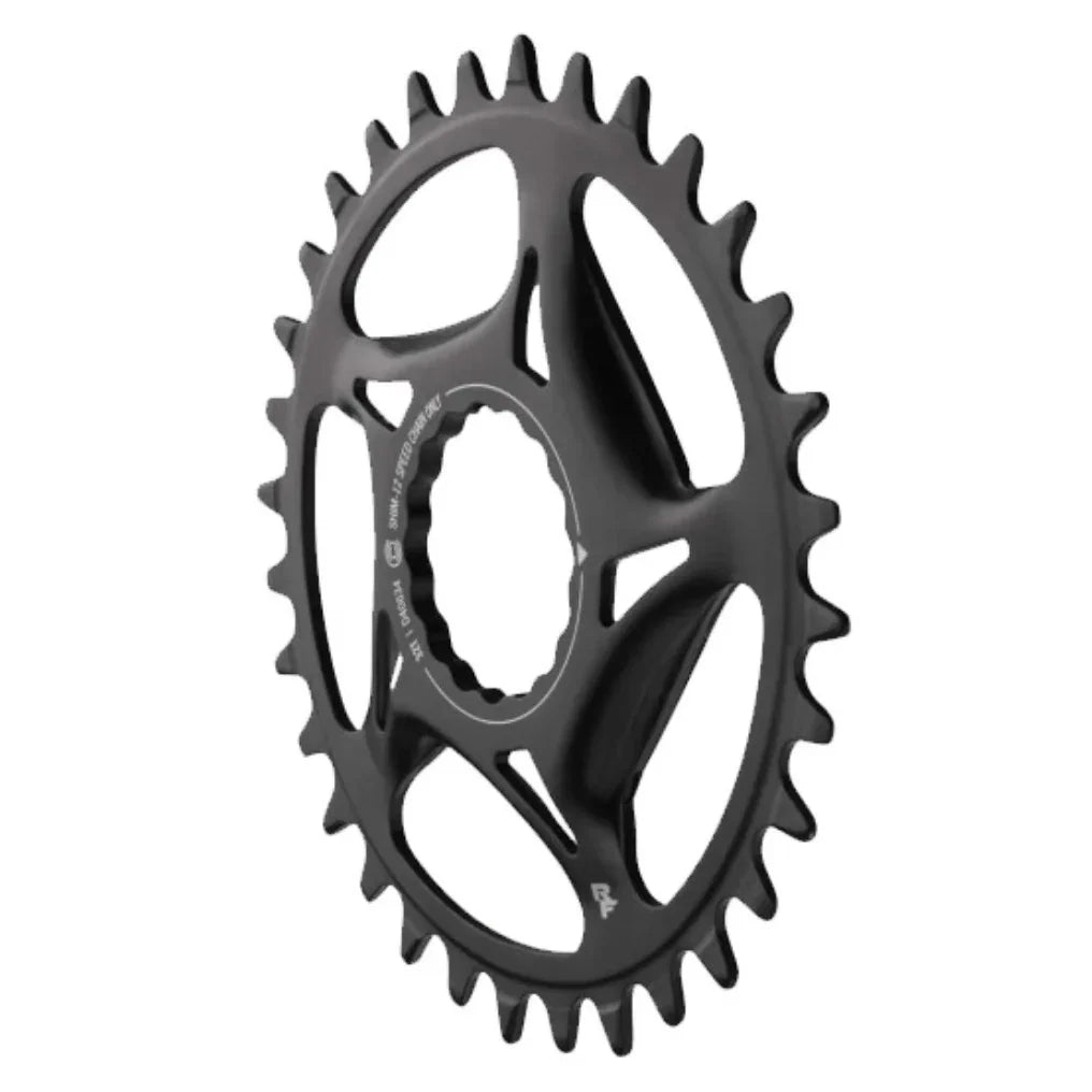 RaceFace Narrow Wide Direct Mount CINCH Steel Chainring - Shimano 12-Speed requires Hyperglide+ compatible chain 34t BLK - Bicycle Warehouse