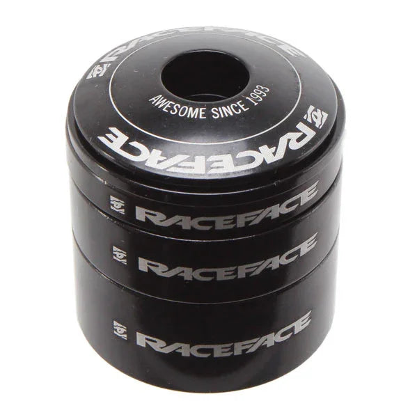 Headset Spacer Kit with Top Cap Aluminum Black - Bicycle Warehouse