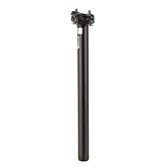 ZERO Seatpost 27.2 x 350mm - Black - Bicycle Warehouse