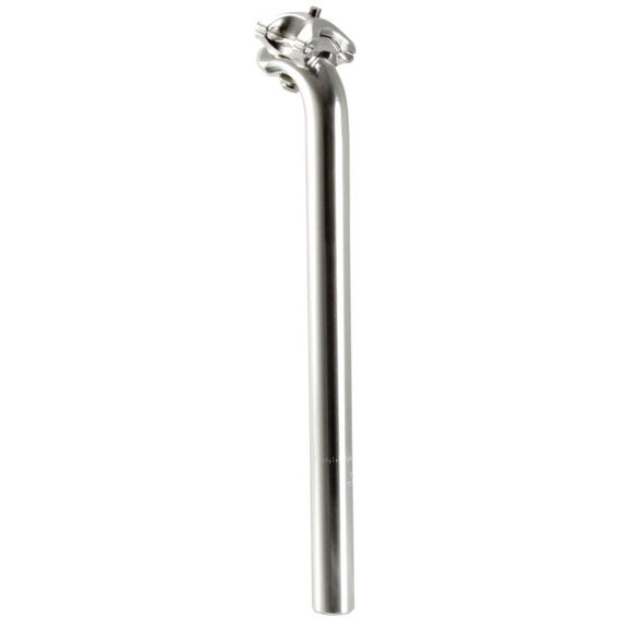 Layback Seatpost 27.2 x 350mm - Silver - Bicycle Warehouse