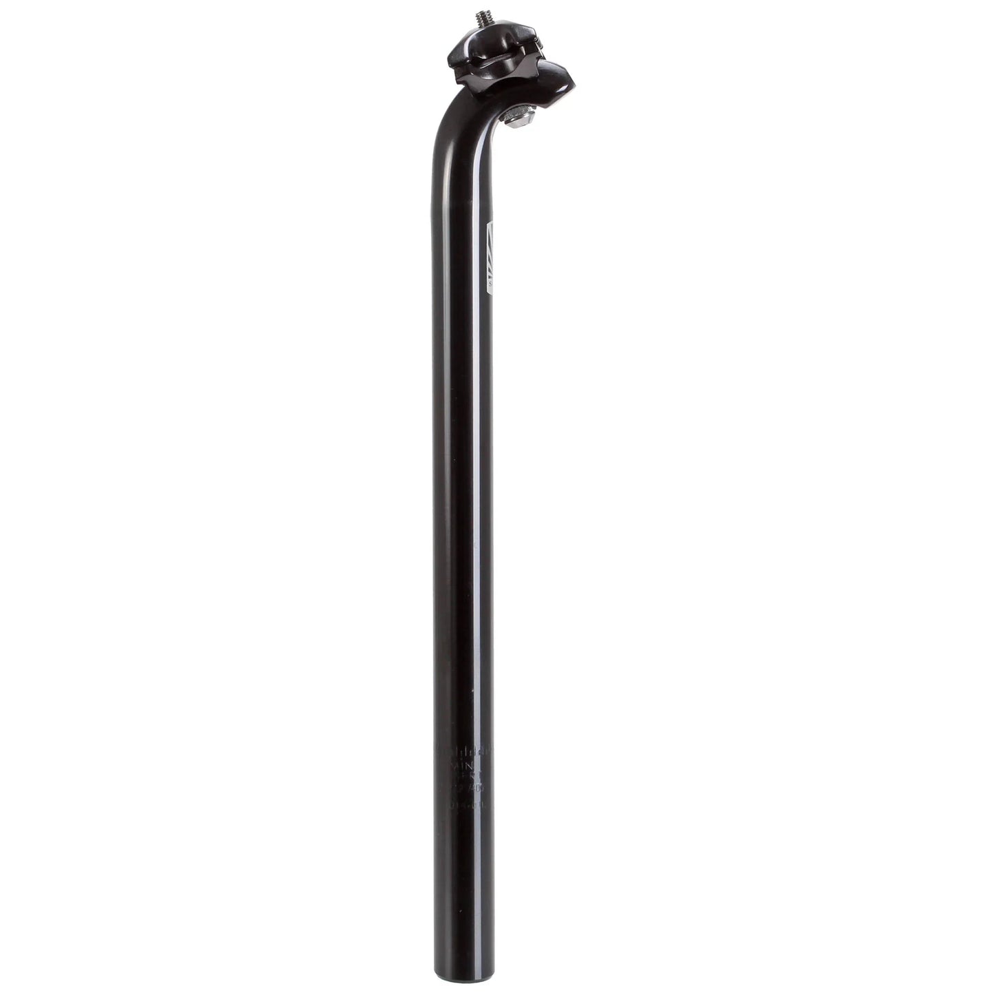 Layback Seatpost 27.2 x 400mm - Black - Bicycle Warehouse