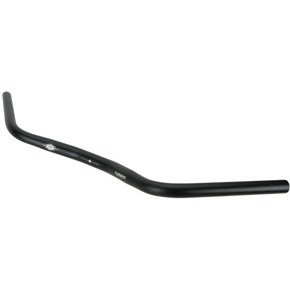 Clarence Bar (31.8) 38mm/670mm - Black - Bicycle Warehouse