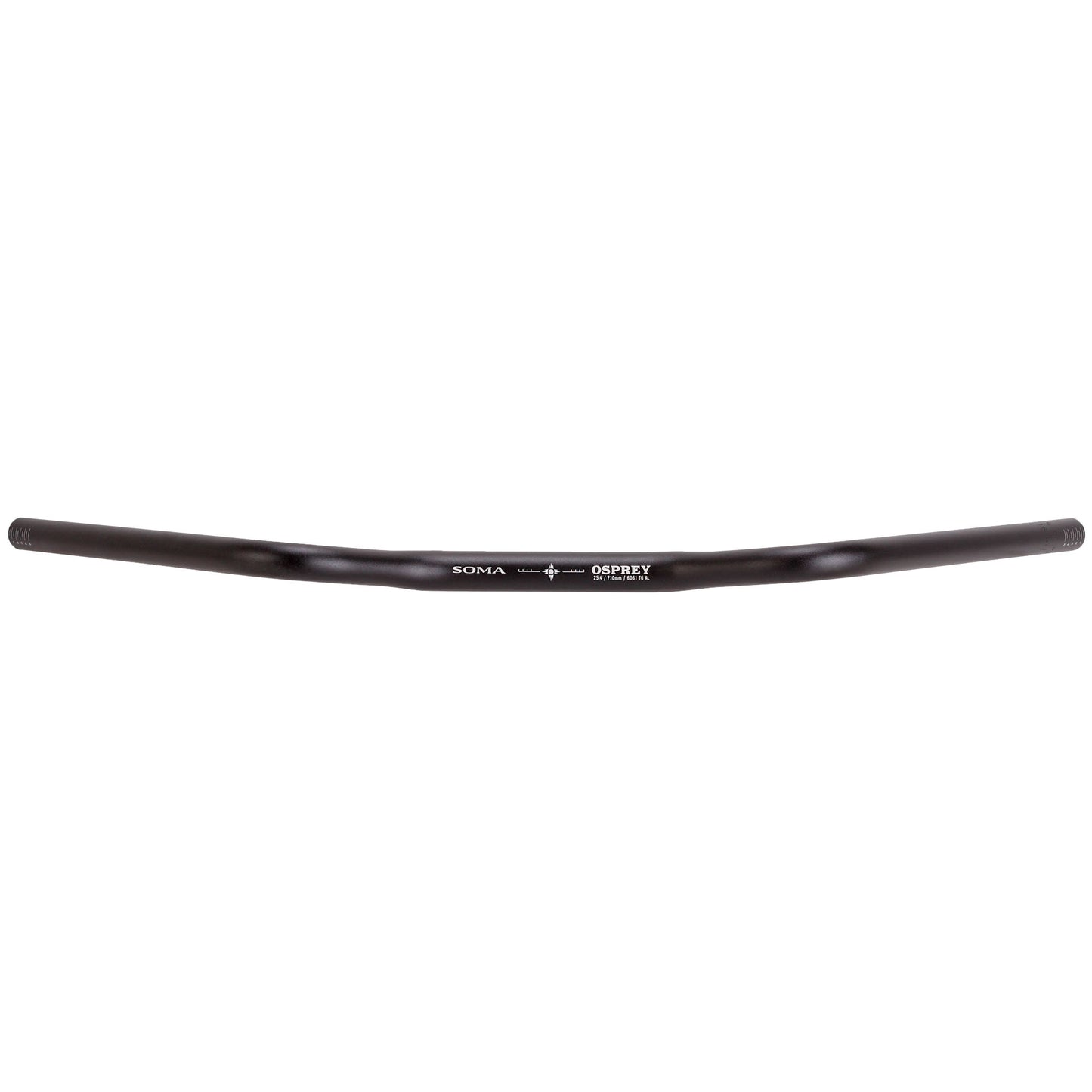 Osprey Bar (25.4) 13mm/710mm - Black - Bicycle Warehouse