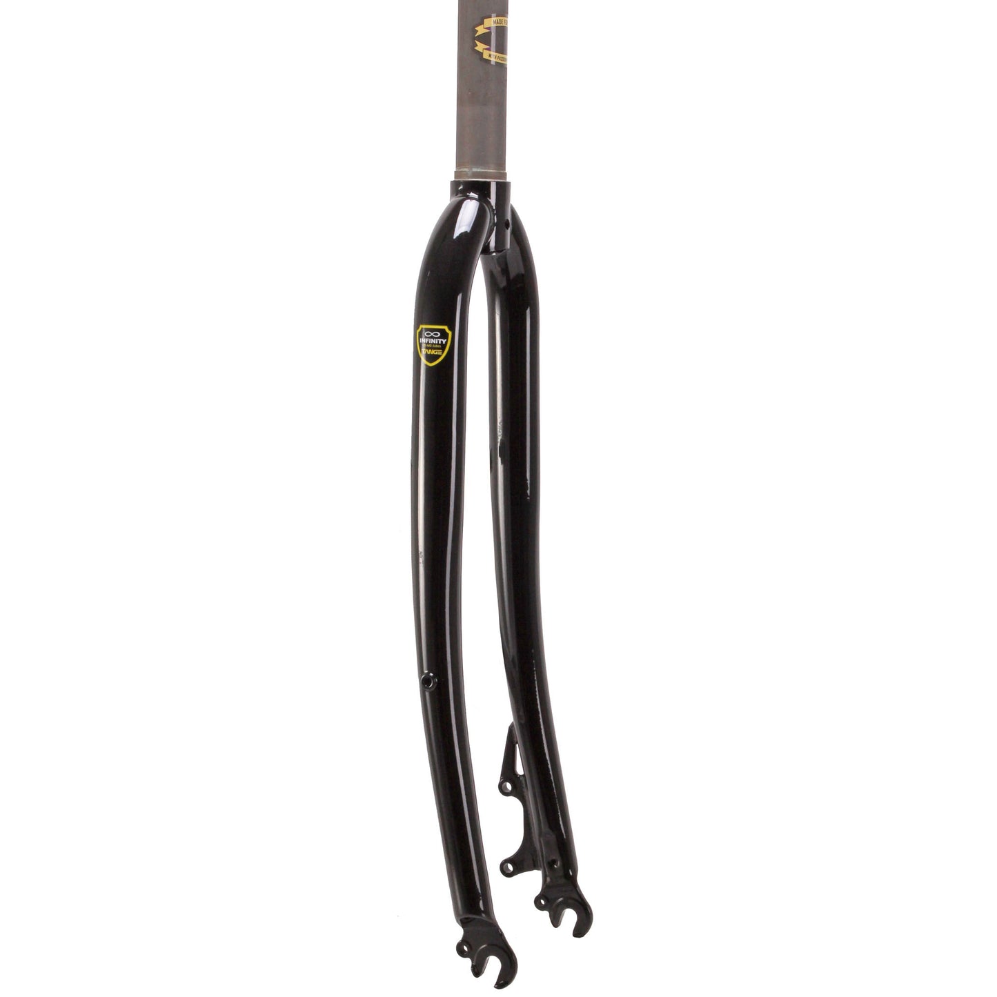 Curved MTB Disc Fork 26" 1-1/8" Black - Bicycle Warehouse