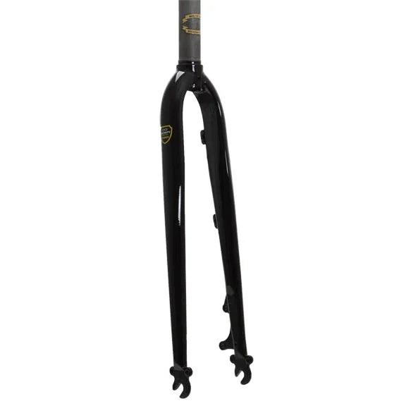 Straight Blade CX Disc Fork 1-1/8" Black - Bicycle Warehouse