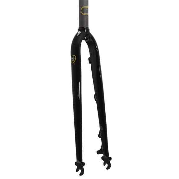 Straight Blade CX Disc Fork 1-1/8" Black - Bicycle Warehouse