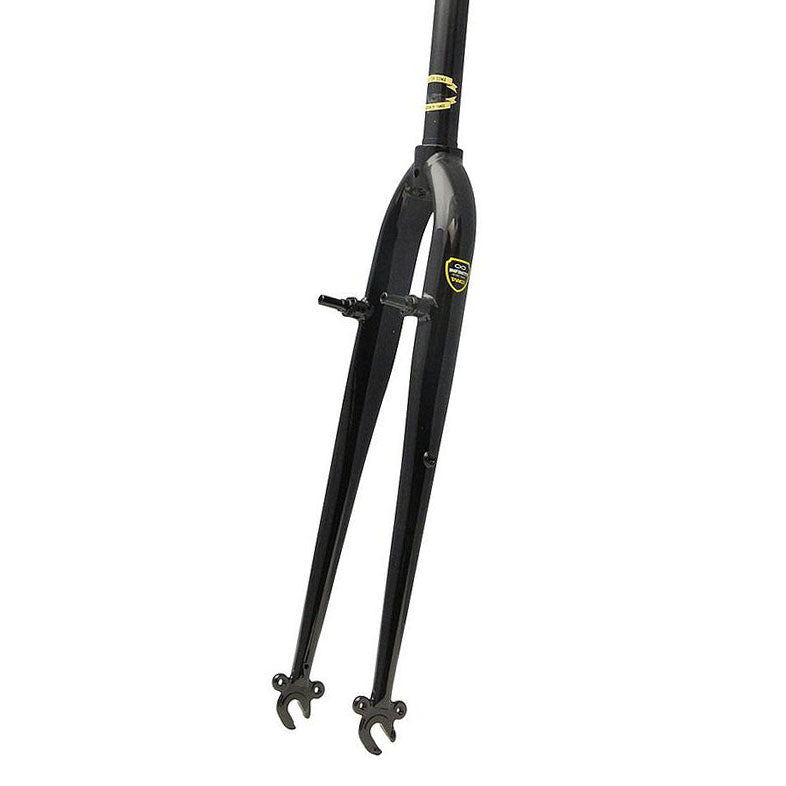 Straight Blade CX Cantilever Fork 1-1/8" Black - Bicycle Warehouse