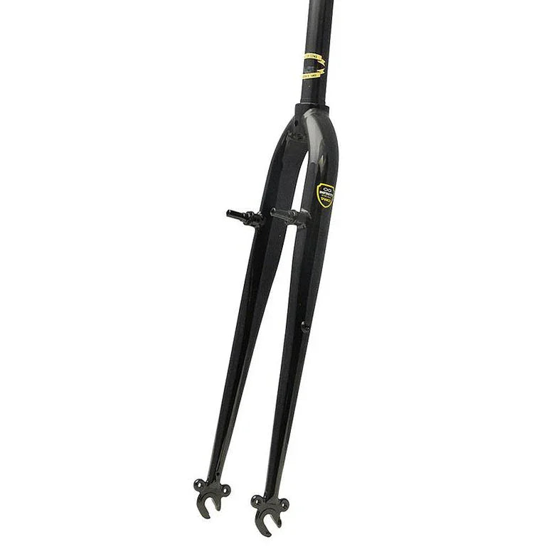 Straight Blade CX Cantilever Fork 1-1/8" Black - Bicycle Warehouse