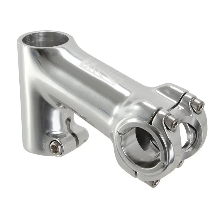 High Rider Stem (26.0/31.8) -15d x 90mm Silver - Bicycle Warehouse