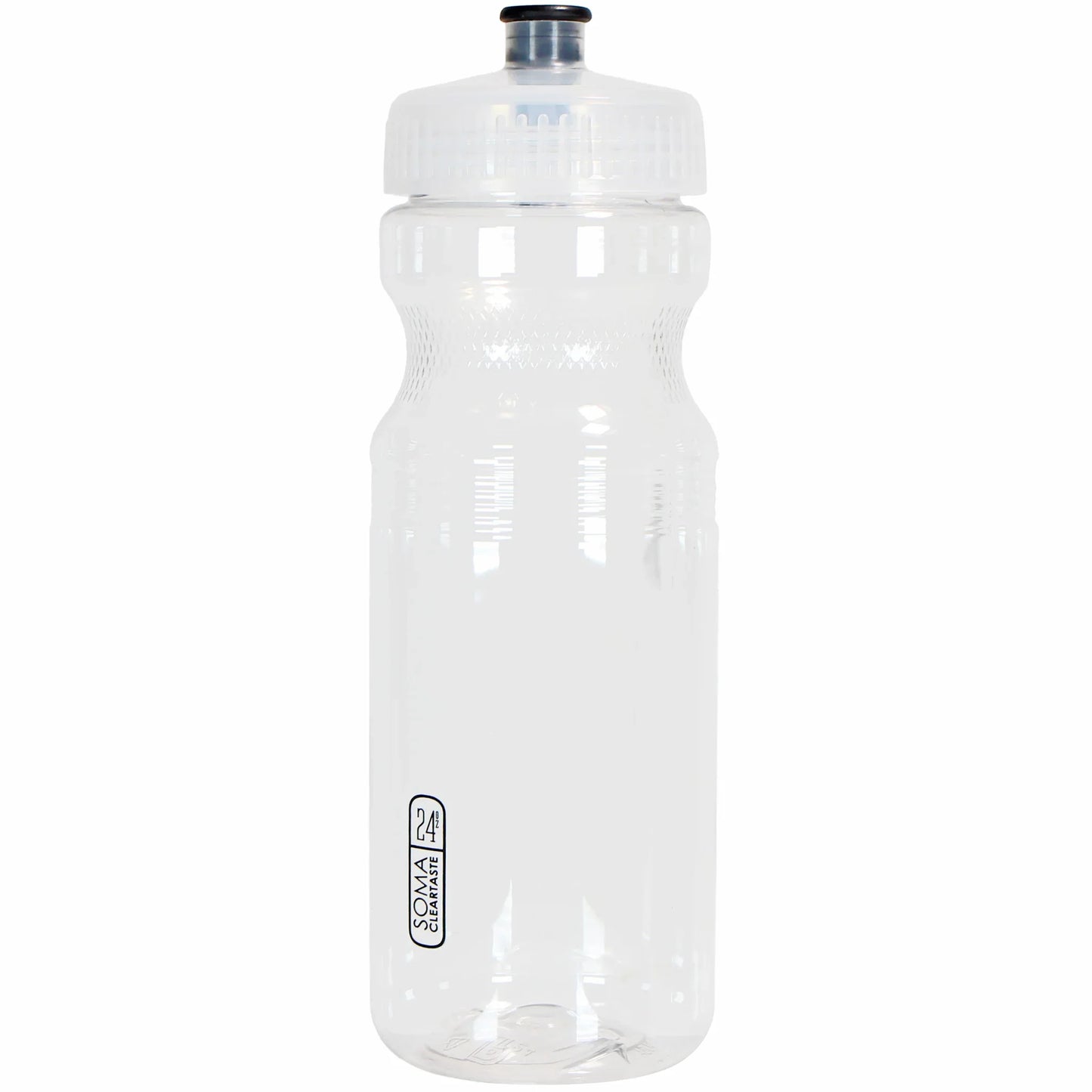 Clear Taste Water Bottle Clear/Black 24oz - Bicycle Warehouse