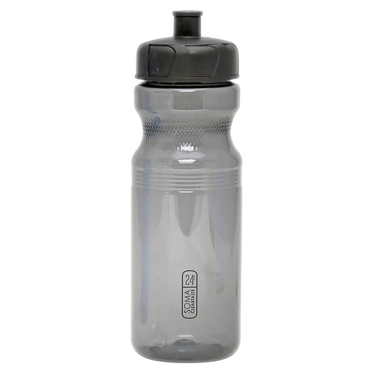 Clear Taste Water Bottle Smoke/Black 24oz - Bicycle Warehouse